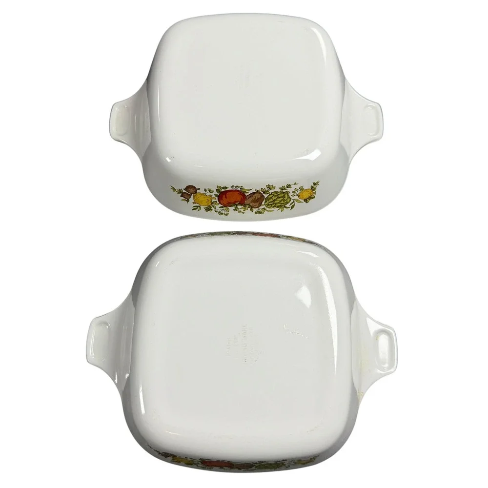 Vintage Corning Ware Spice O Life Casserole Dish Set 1 3/4 Cup P-41-B